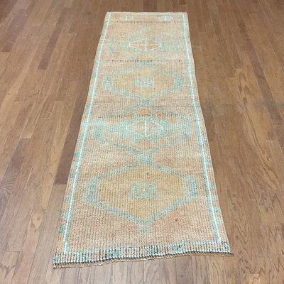 Bungalow Rose Handmade Turkish Oushak Wool Runner