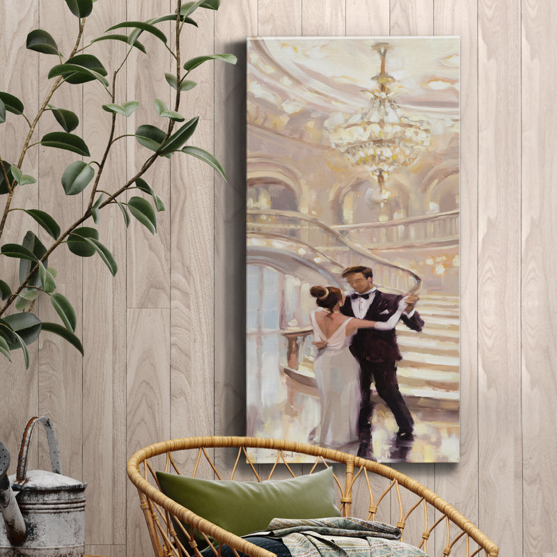 A Moment In Time - peinture sur toile tendue, H 16 po x l 8 po x P 1 po