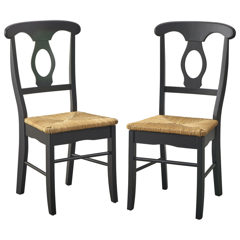 Chaise d'appoint en bois massif Narendra