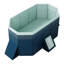 Piscine pliante gonflable en PVC-134069366