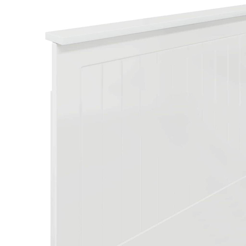 Panel Headboard, UK Single - DE 90 x 190 cm, Gloss White