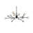 15 - Light Dimmable Sputnik Modern Linear Chandelier-463795395