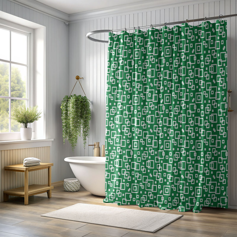 Clean Cleanout - Rideau de douche Premium_0168, H 74 po x l 71 po