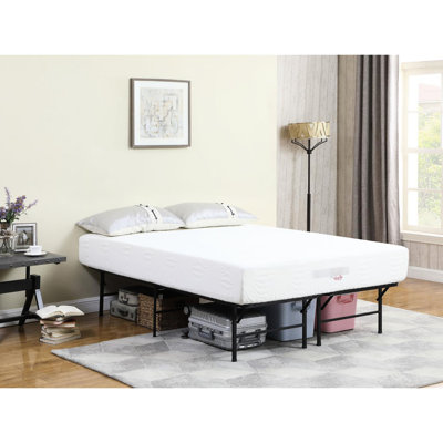 Support de matelas pour grand lit en acier épais, noir élégant, idéal pour la fabrication de porte-lit moderne, acier robuste, aspect noir