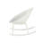 Durable Weather-Resistant Rocking Chair Set with Polypropylene Resin, Perfect for Outdoor Relaxation and Modern Decor.