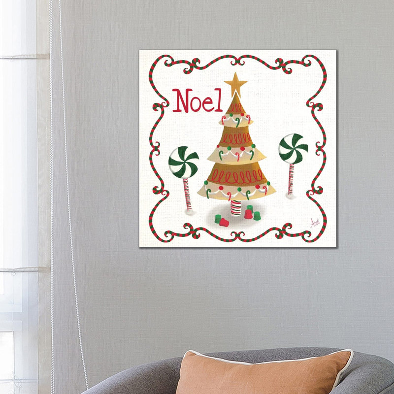 Gingerbread Forest IV by Andi Metz - Wrapped Canvas Print, 66.04 cm H x 66.04 cm W x 1.91 cm D