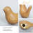 Wood Look Ceramic Birds Statues Home Decor Modern Style Decorative Ornaments for Living Room, Bedroom, Office Desktop, Pottery barn Décor-830947707