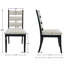 Chaises d'appoint rembourrées en bois massif H 19,5 po-381719666