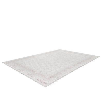 Jalynn Soft Low Pile Cream Rug