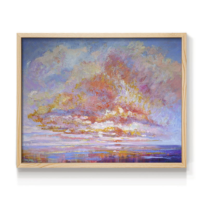 «Blessed Eve II», reproduction encadrée, H 8 po x l 10 po, Naturel