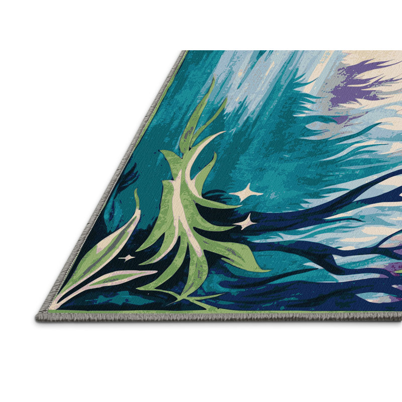 Tapis Radiant Roots, Rectangle 3 pi x 5 pi