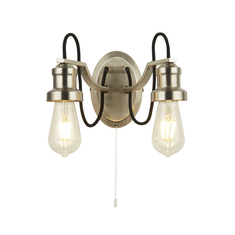 Throop Mild Steel Armed Sconce