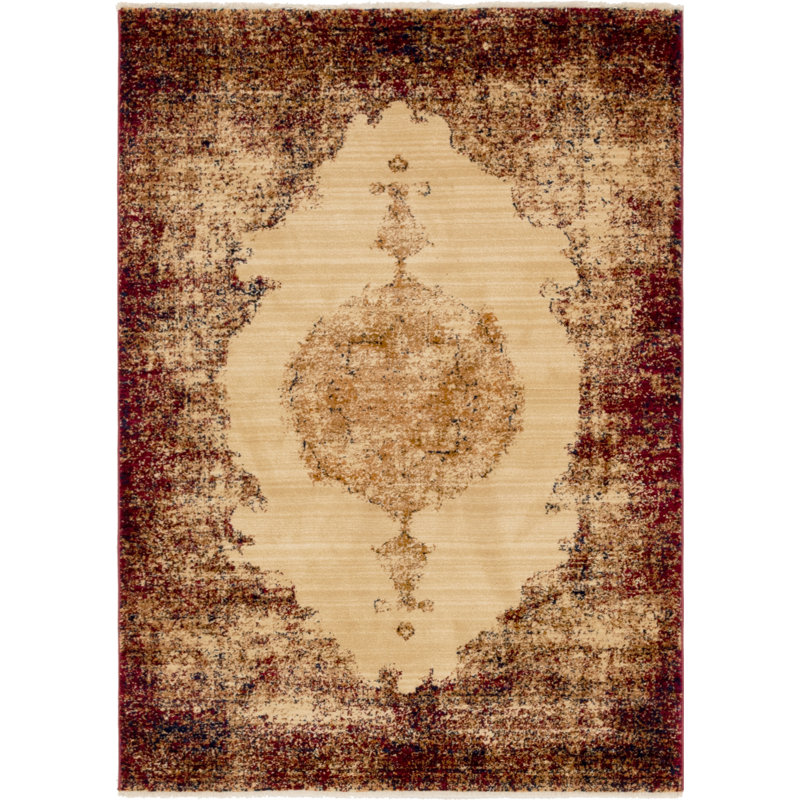 Cevenola Oriental Indoor Rug, Rectangle 4'1" x 6'1"