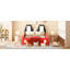 Lit plateforme simple avec roulettes