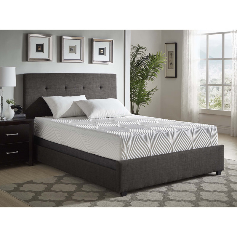 10-Inch Eastern King Size Bed Mattress Gel-Infused Memory Foam Mattress, King