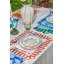 Jardin Embroidered Linen Scalloped Stripe Napkins-2032981003