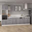 Kuper Hanging Glass Cabinet Lyon 40x31x60 cm Engineered Wood-1572218272