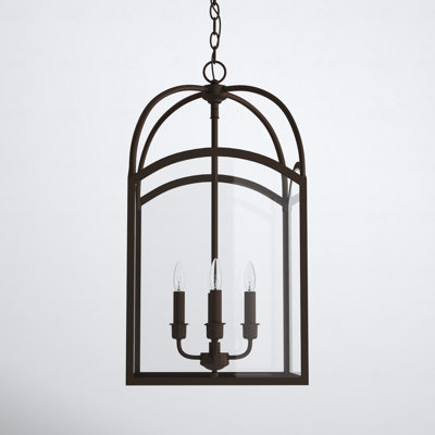 Laventall 4 - Light Dimmable Lantern Chandelier