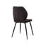 Miko 50cm H Velvet Upholstered Metal Side Chair-251589990