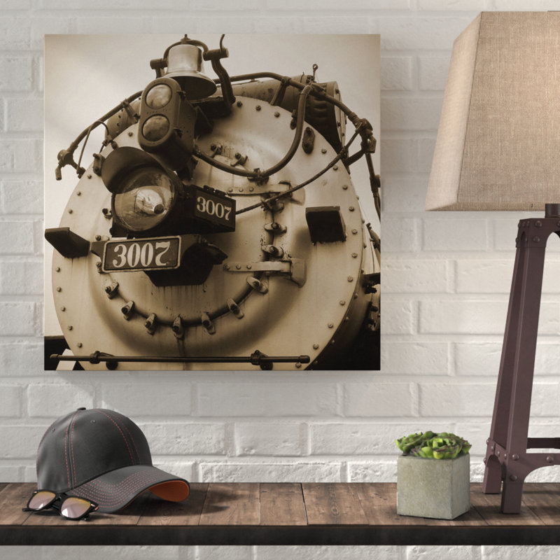 Train VI by Jim Christensen - Wrapped Canvas Photograph