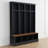Hall Tree 59.02" Wide With Bench And Storage-725348668