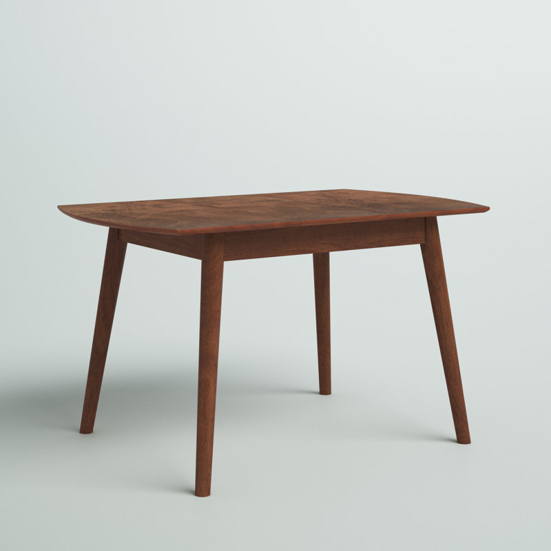 Halladay Extendable Solid Wood Base Dining Table