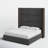 Dipson Upholstered Wingback Bed-1345845700-1345822338