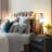 Dimmable Glass Table Lamp with Touch Control and USB Ports-1070956988