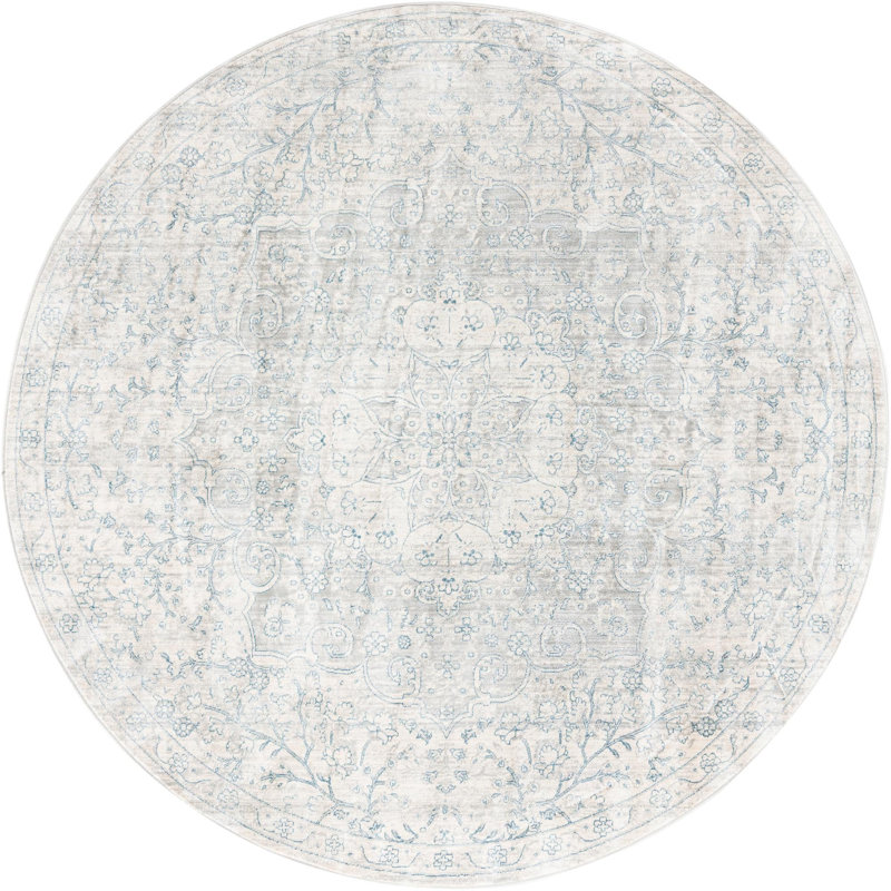 Kaleigh Oriental Indoor Rug, Round 5'3"