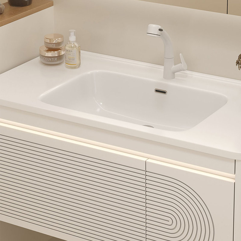 Modern simple light luxury bathroom cabinet