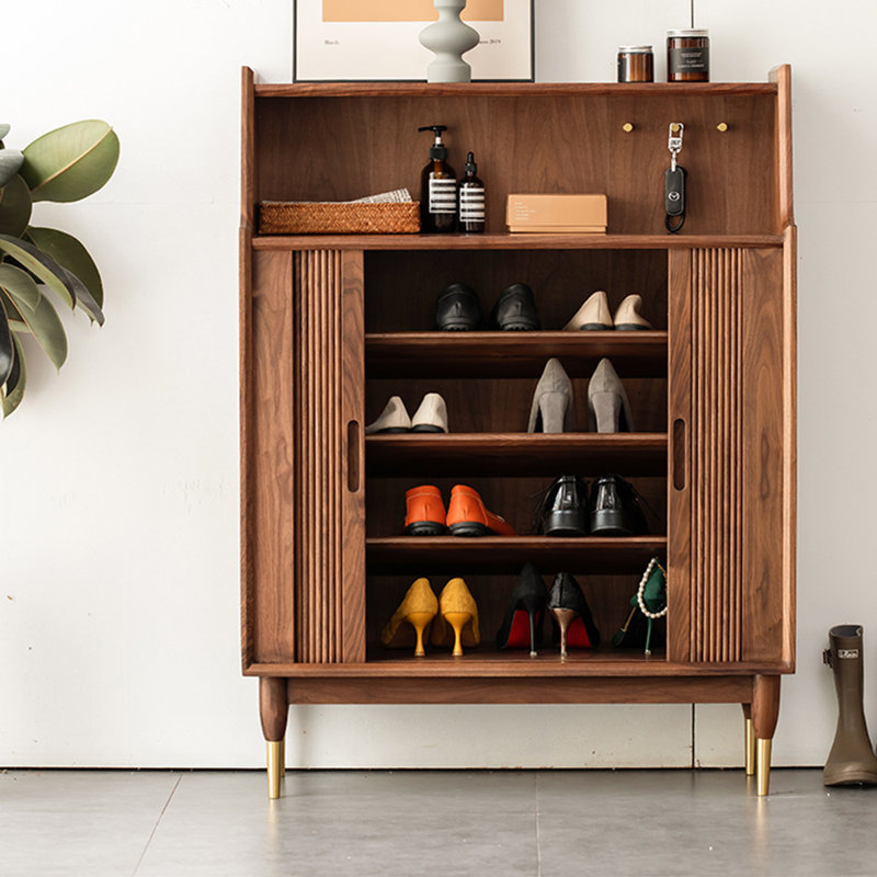 Retro popular storage shoe cabinet