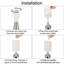 Candito Metal USB Table Lamp