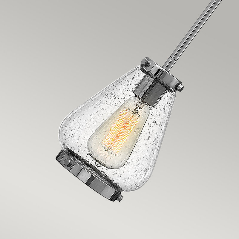 Isaurus 1 - Light Jar Pendant, Chrome