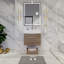 Ensemble de meuble-lavabo simple mural 24 po Glasgow-1263010079