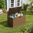 120 Gallon Waterproof Outdoor Storage Box, Lockable Plastic Deck Box for Pool & Garden Tools-121849514
