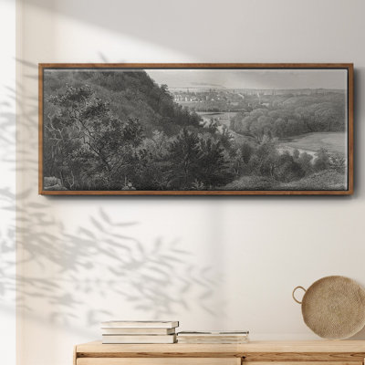 East Rock, New Haven- Framed Canvas