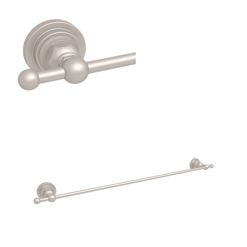 San Giovanni™ 24" Towel Bar, 2.08" H x 20.08" L x 2.36" D, Satin Nickel