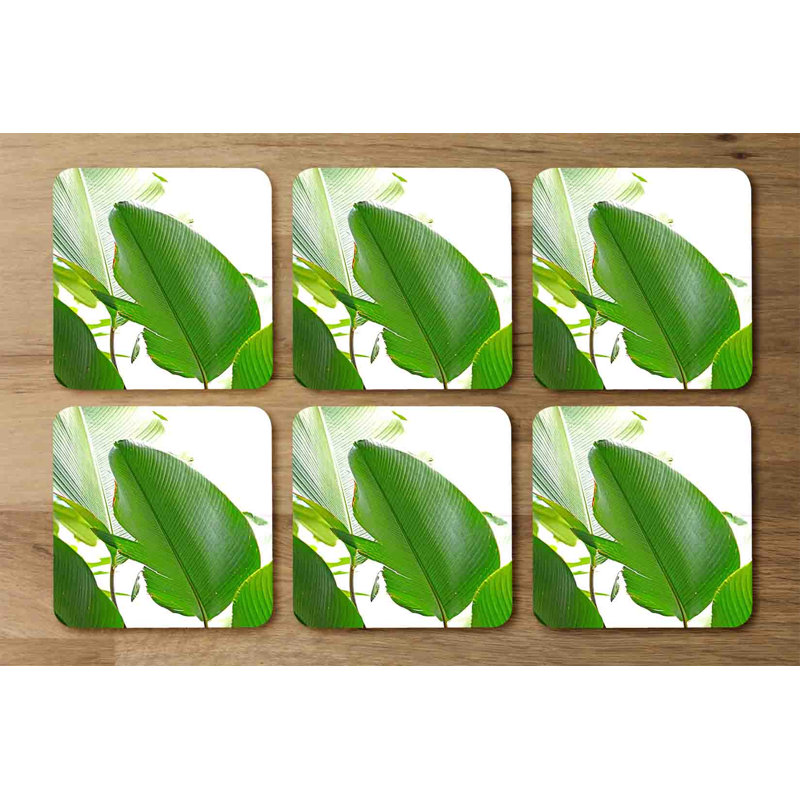 Balmers Square 6 Piece Coaster Set