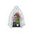 Walk-In Greenhouse 54 x 54 x 71 in, Heavy Duty PE Cover with Zipper Door & Mesh Window, Outdoor Plant Protector,White-126268703