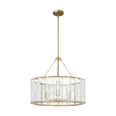 Thom Filicia Winslow Dining Room Chandelier With Clear Shade
