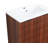 24" Modern Free-Standing Single Bathroom Vanity With Ceramic Top
