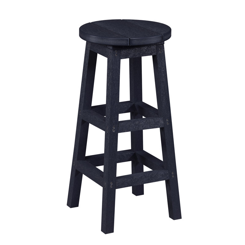 Captiva Casual Outdoor Stool, Onyx