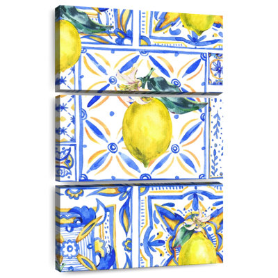 Carreaux à motif citron