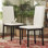 Chaise d'appoint rembourrée Aloke Mizell