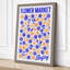 Flower Market Beijing Mid-Century - Wrapped Canvas-982094066-982093964