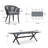 Rectangular Dining Set with Cushions-97745729