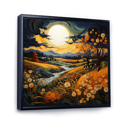 " Prairies Serenity Pointillism I "