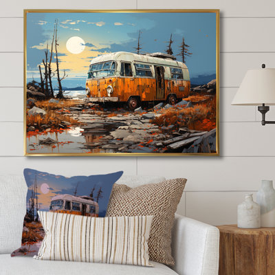 " Minimalism Camping Van Travel "