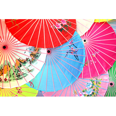 Walthill Chinese Parasols par Spanishalex - photographie sur toile tendue