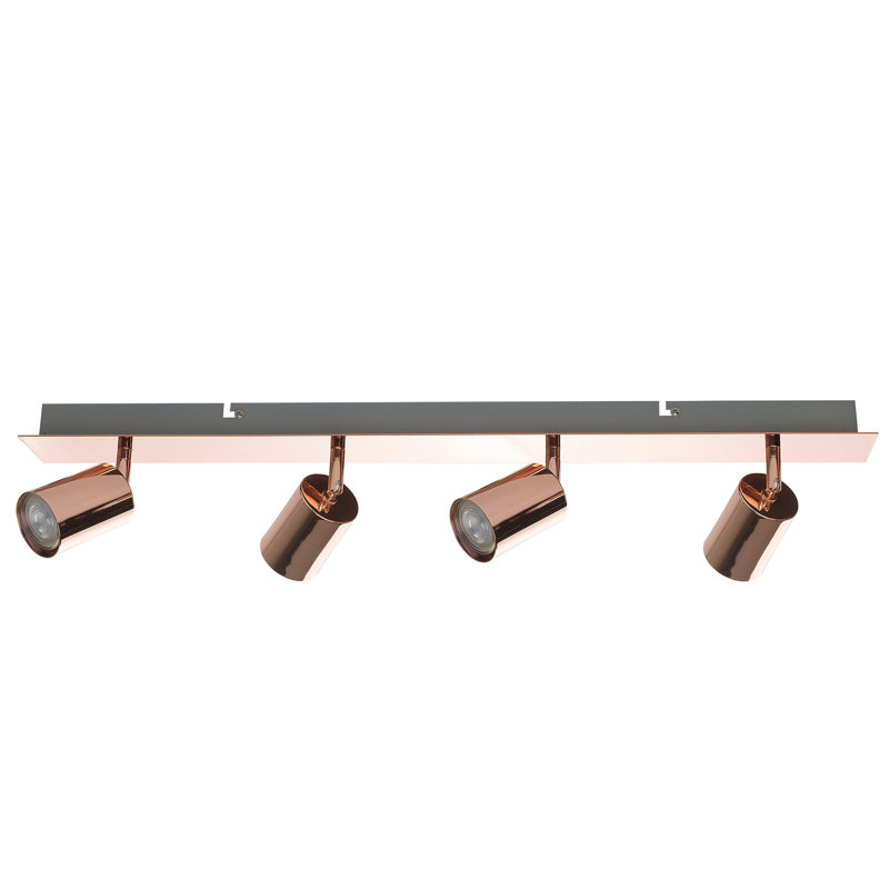 Masboro 4cm 4 -Light Track Kit, Copper